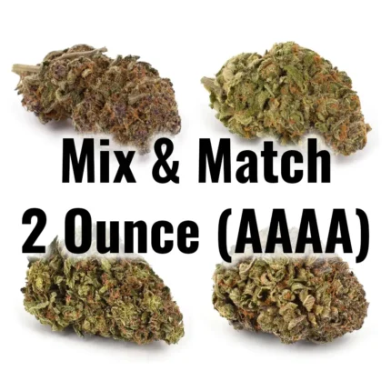2 Ounces with 4 Strains (AAAA)